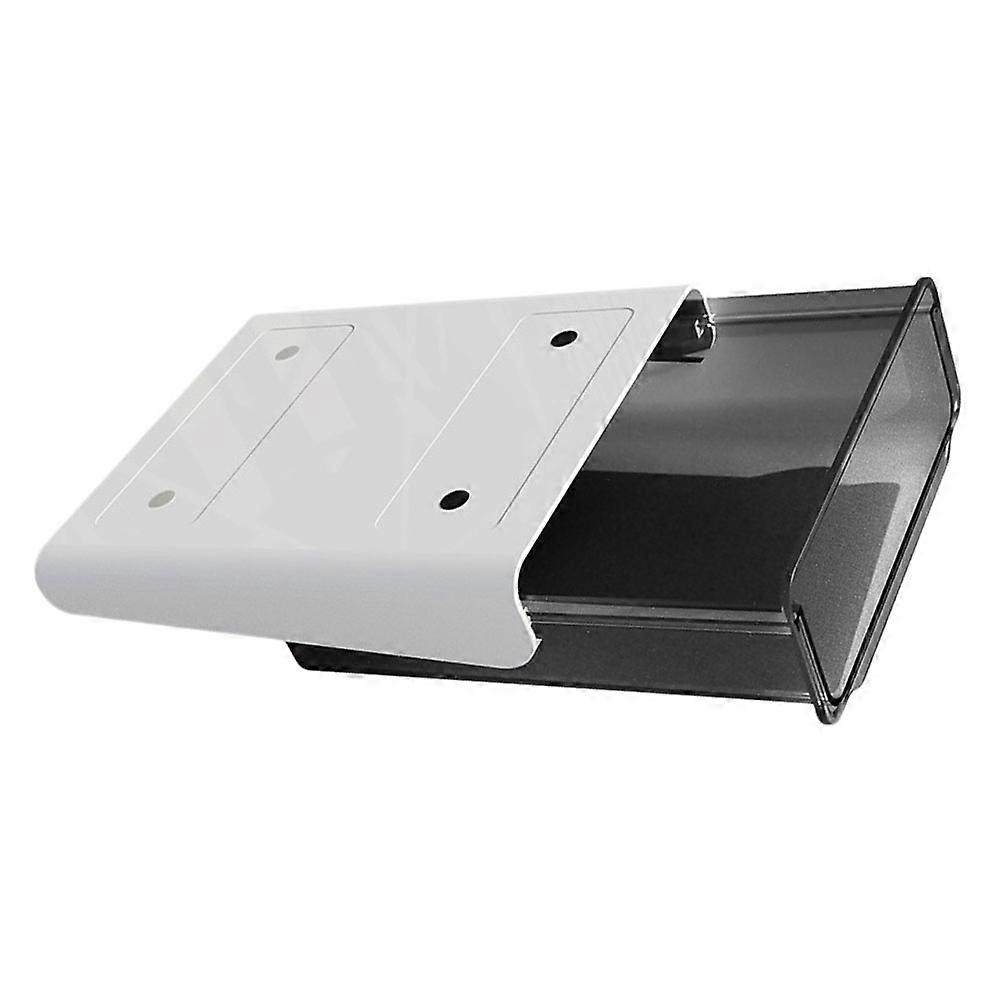 Office Storage Organizer 1Pcs Under Table Storage Black ABS Drawer Style Storage Boxes For Home Organization