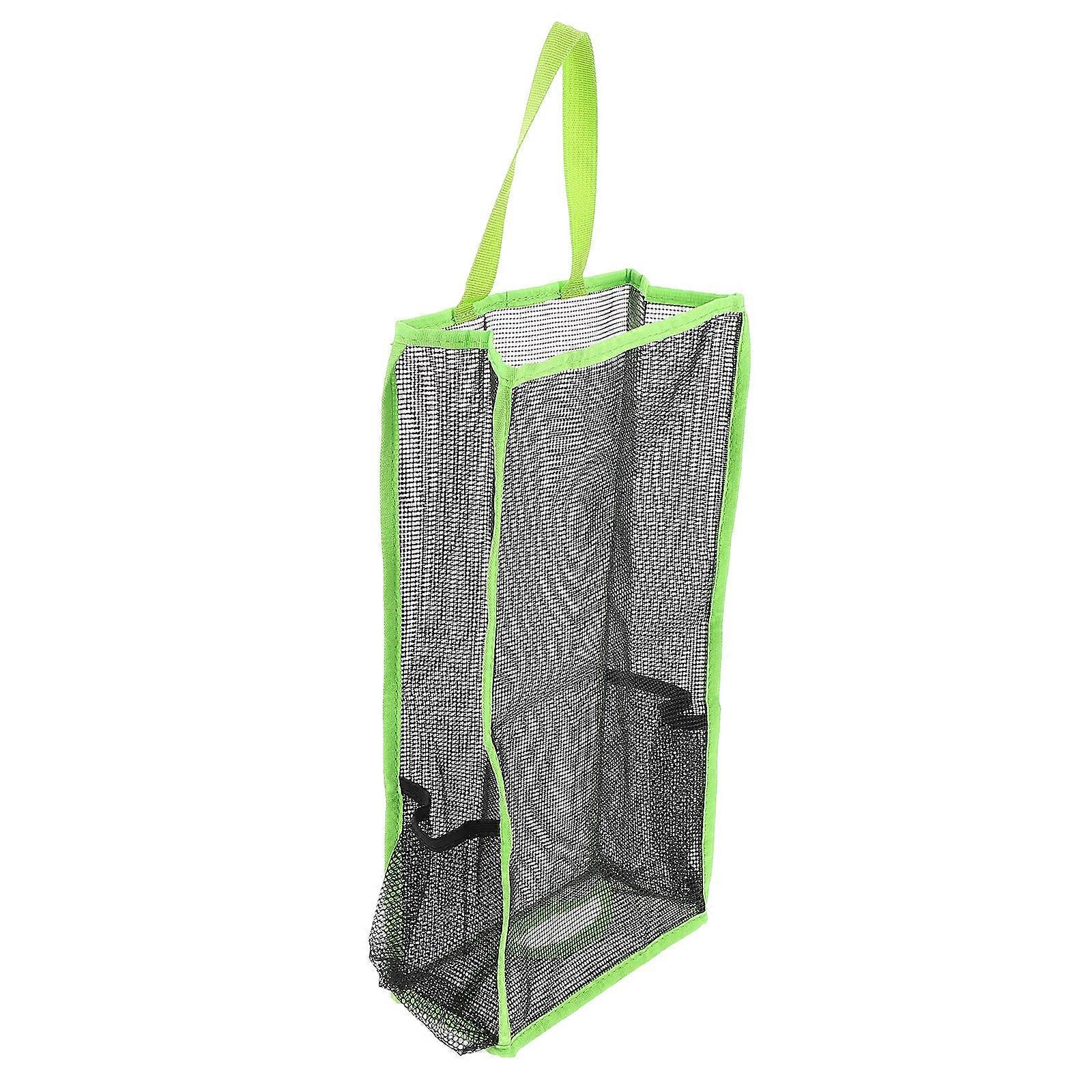 Kitchen Garbage Bag Organizer for Storage Use Hanging Mesh Bag Holder