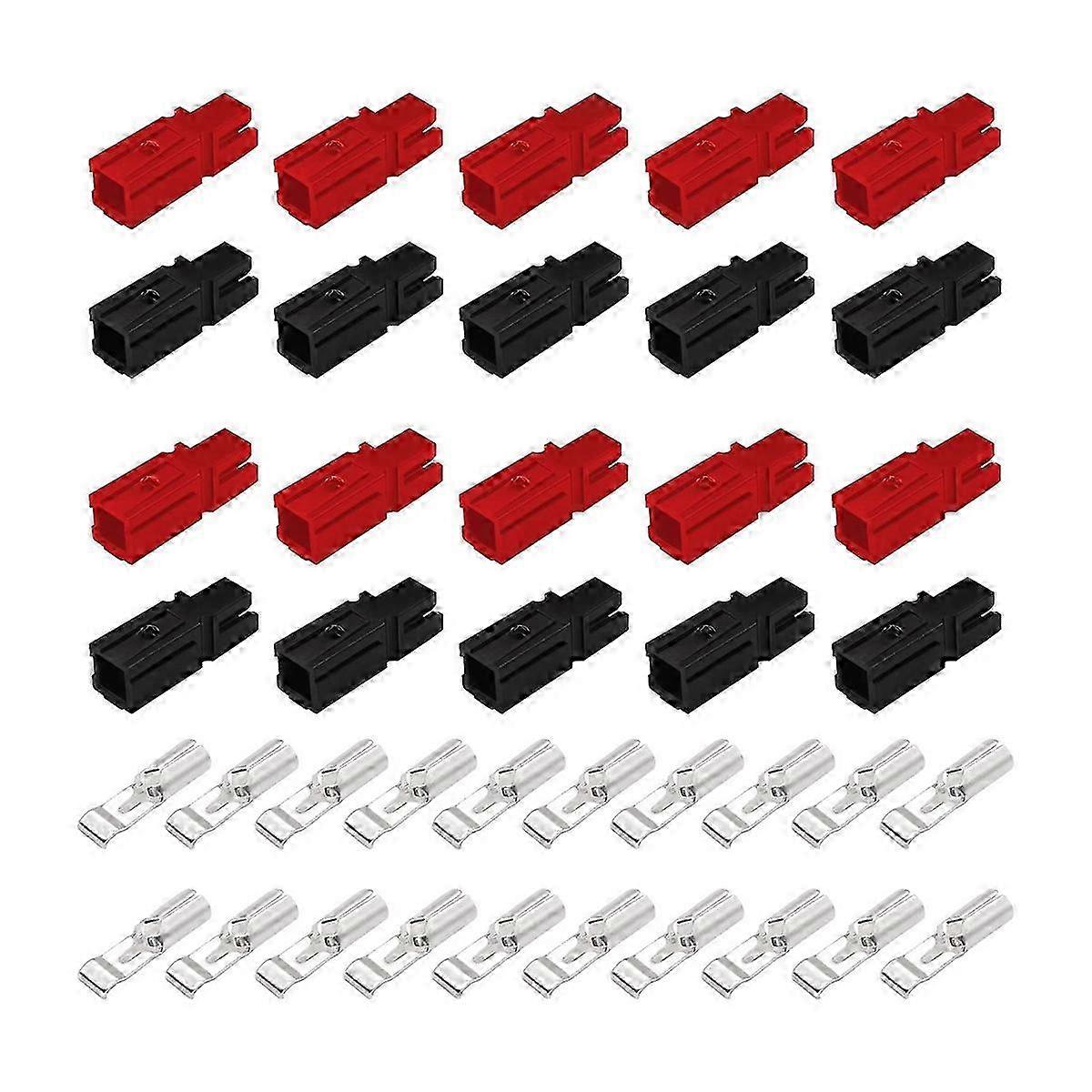 20 PCS Connectors, Quick Disconnect Assortment Kit,AWG 12-16,600V 30A