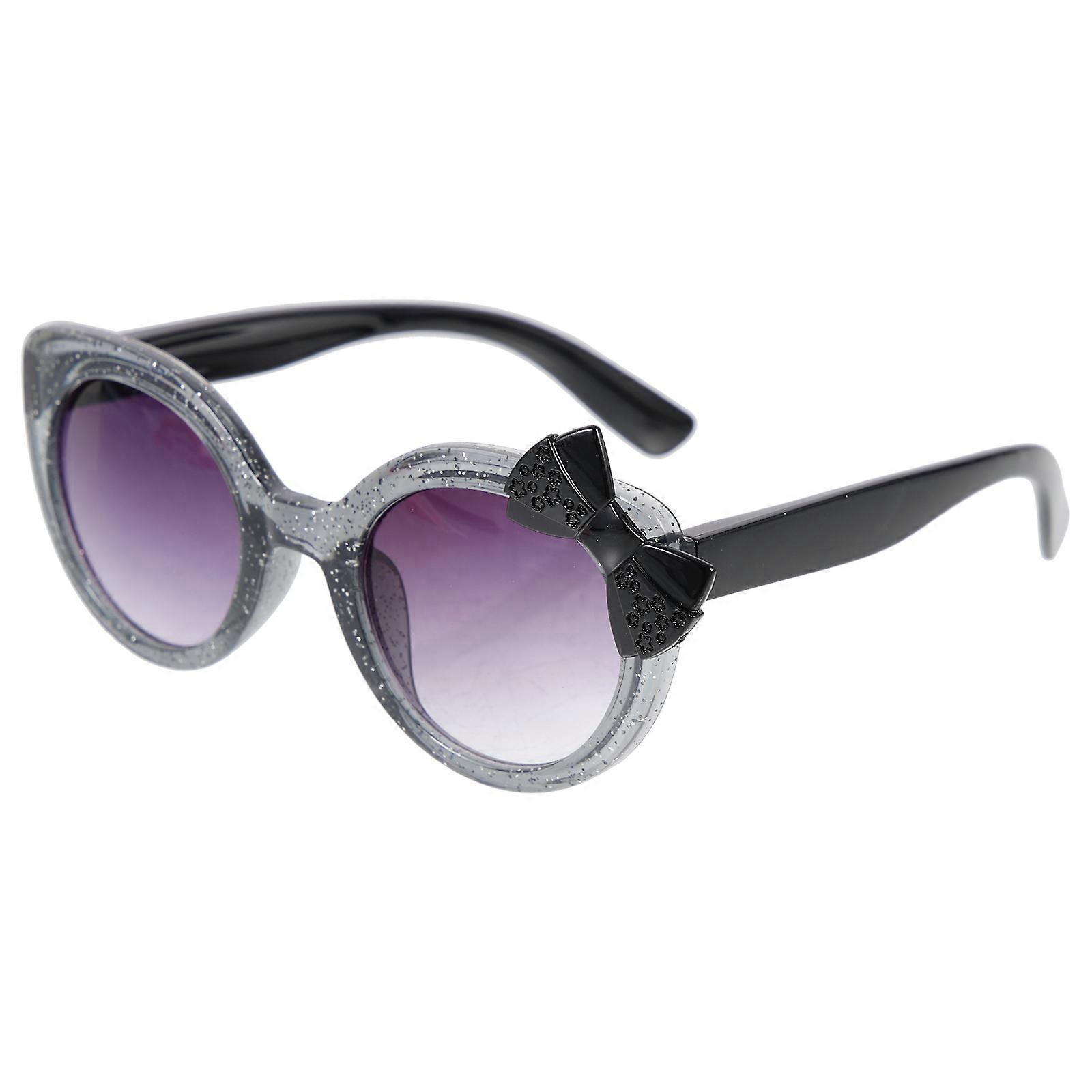 Bowknot Kids Sunglasses Decorative Props for Decor Use 1Pair