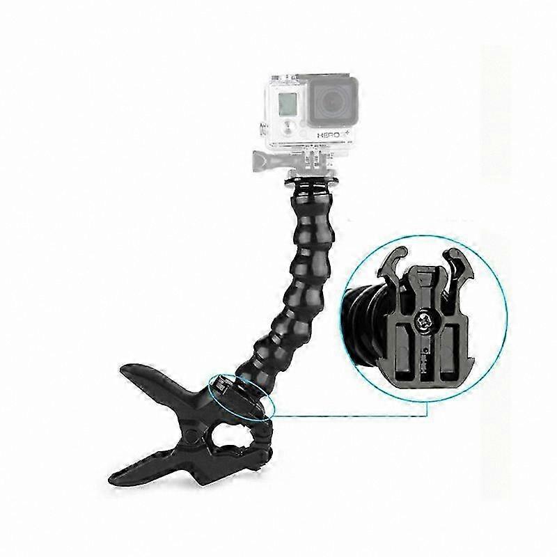 Adjustable Flexible Mount for Action Cameras Compatible with GoPro and Arlo Models