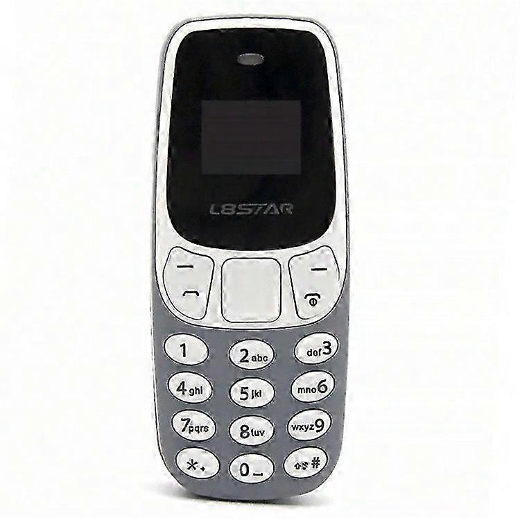 L8STAR BM10 Dual SIM Compatible Bluetooth Mini Bar Phone 2G GSM 0,66 pouce Écran Téléphone portable