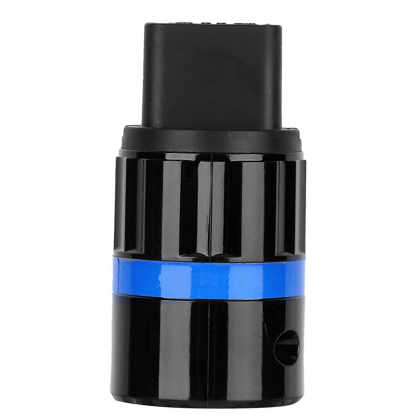 Monoso F124R C19 Rhodium Plated Pure Copper o Power Plug - 20A Connector