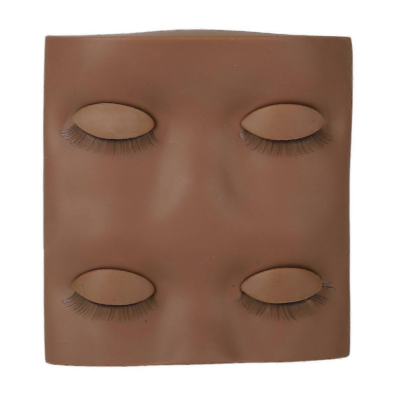 2025 Latest Model False Eyelashes Extension Practice Mannequin Head with Remov...