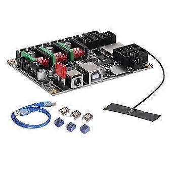 Laser Engraver Mainboard, Laser Engraver Control Module MKS DLC32 V2.1 32 Bit ESP32 WiFi GRBL DIY Universal Main Board