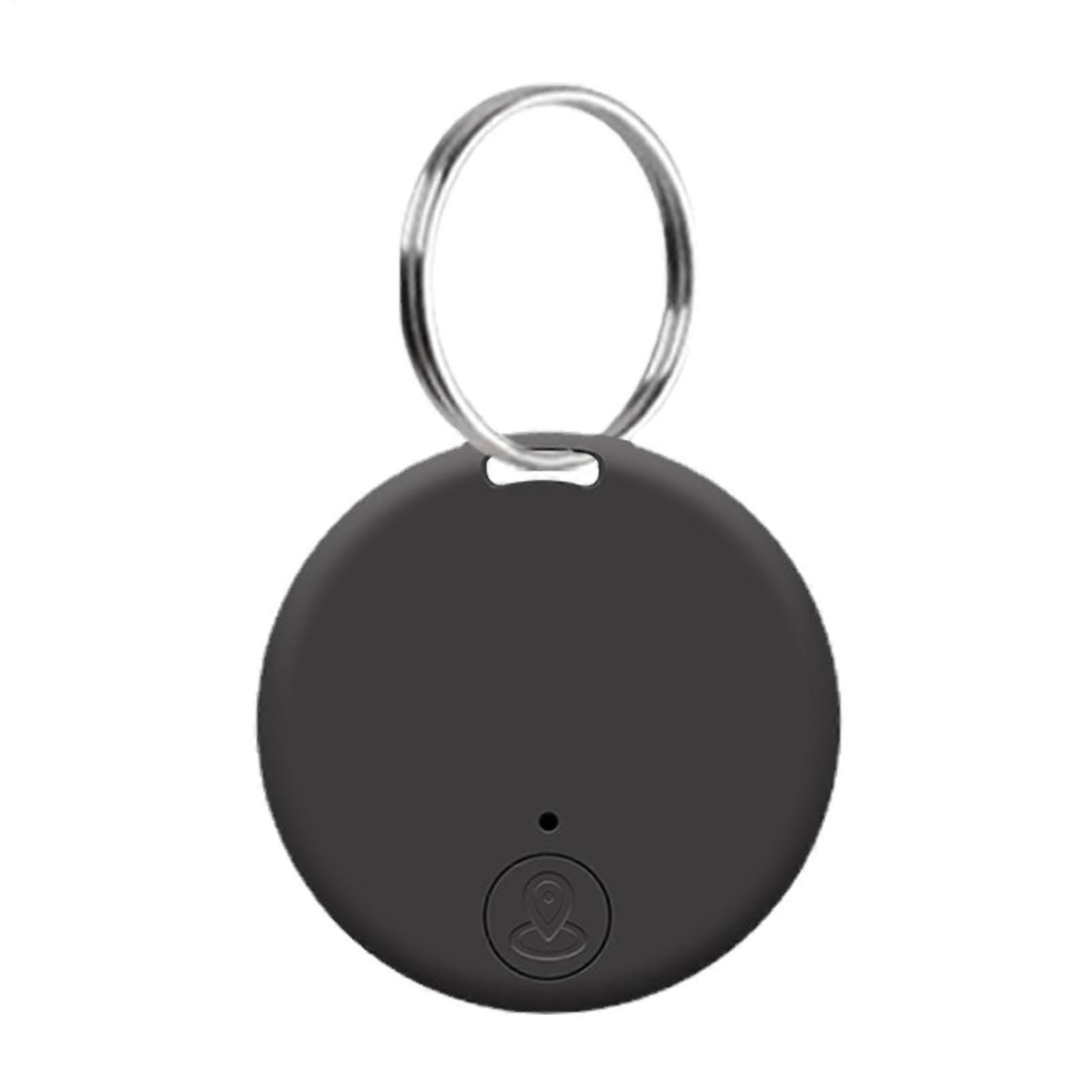 GPS Tracker for Cats AntiLost Wireless Tag Tracker For Pets Valuables Car Travel Black