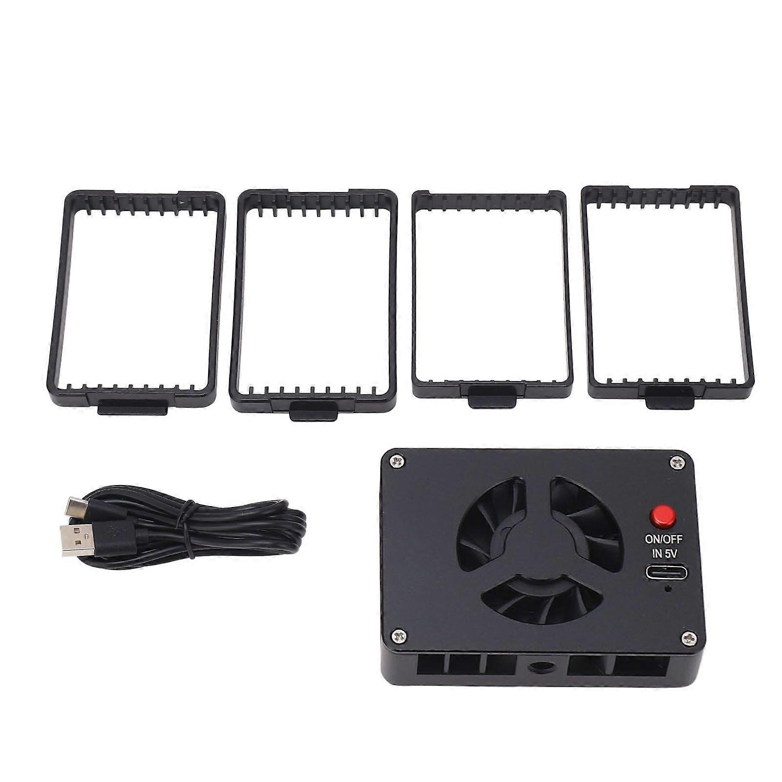 Semiconductor Camera Cooling Fan for A7M4 ZVE1 A6700 A7C2 ZV E10 ZV1 for Fuji XT4 for R6 R7 2 Modes Type C Interface Low Noise