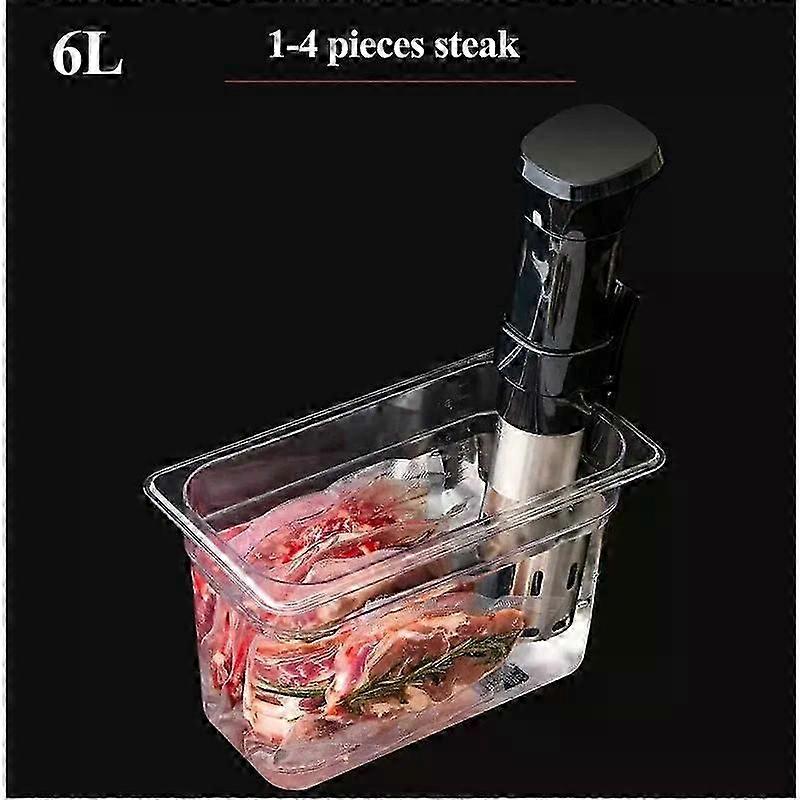 Δοχείο PC sous vide ποιότητας τροφίμων 6L και 11L για κυκλοφορητές εμβάπτισης