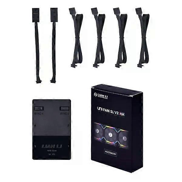 Lian-Li UNI HUB SLV2 L-Connect 3 Controller (inklusive erweiterter Stromkabelsätze)