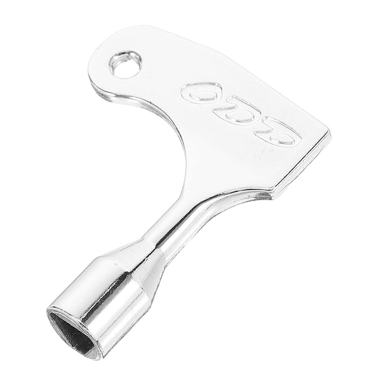 Stainless Steel Triangular Spanner Key For Emergency Door Release By Maintenance Personnel Compact Size 2.3X1.6X0.5in 1Pcs