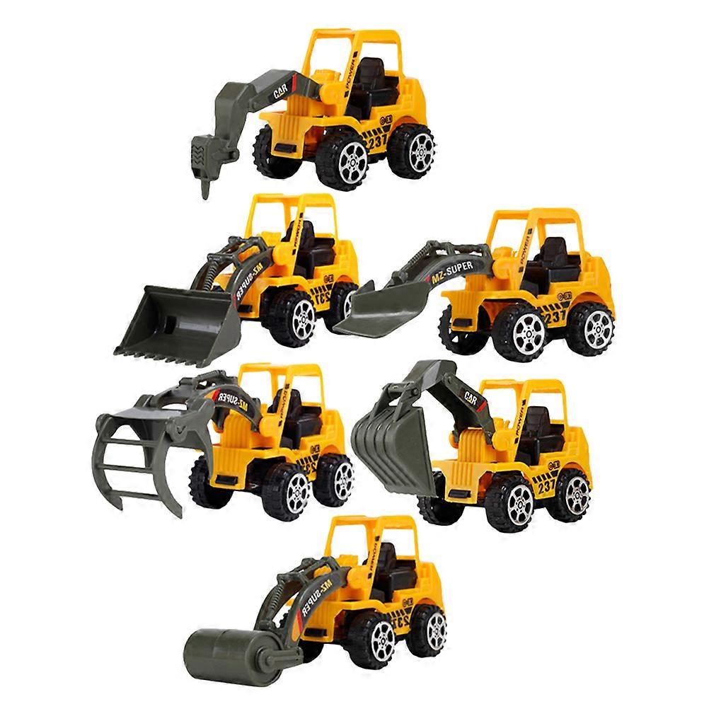 Engineering Car Toy Excavator Toy for Playing 12Pcs Toddler Excavator Vehicle