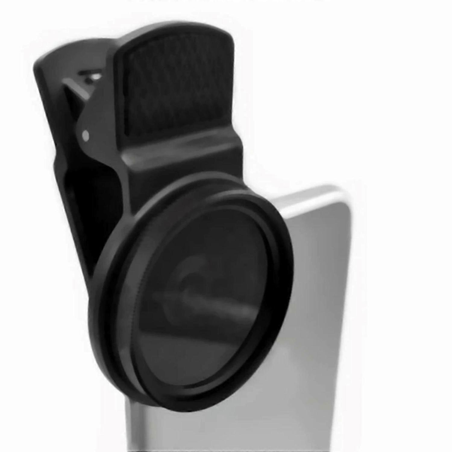 37 mm CPL Filter Circular Camera Black Accessories Universal with Clip Portable Professional Phone P
