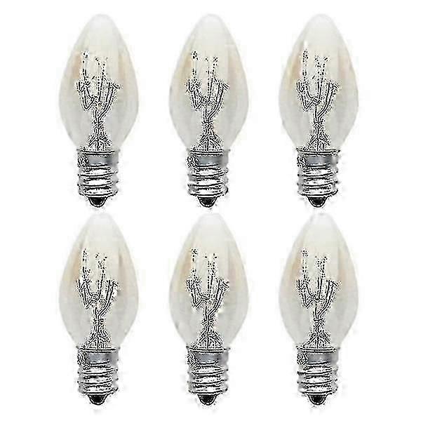 E12 filament bulbs for home decor 10W warm white vintage 10-pack