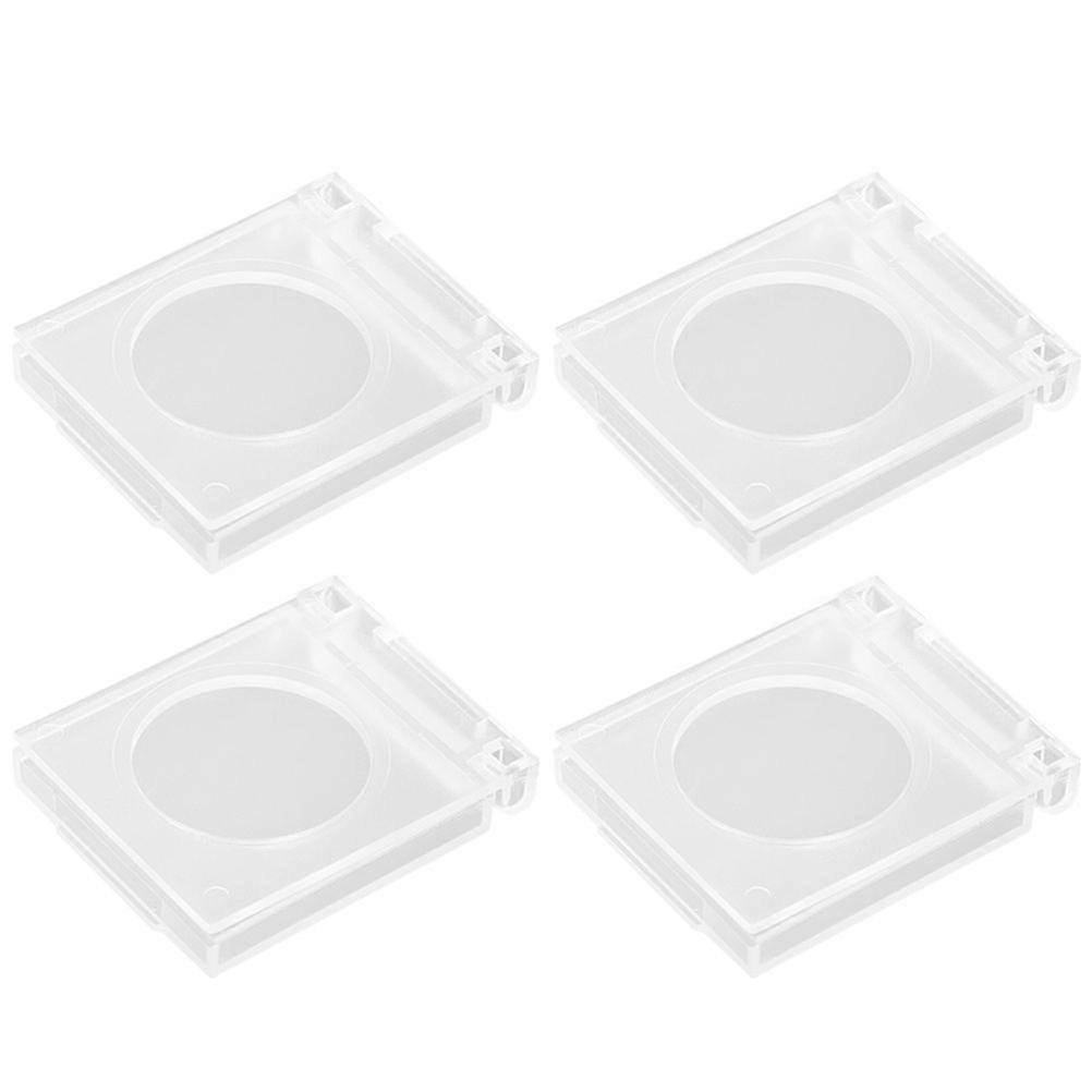 4Pcs Replaceable Switch Covers Transparent Button Protectors Wear-resistant Switch Protectors