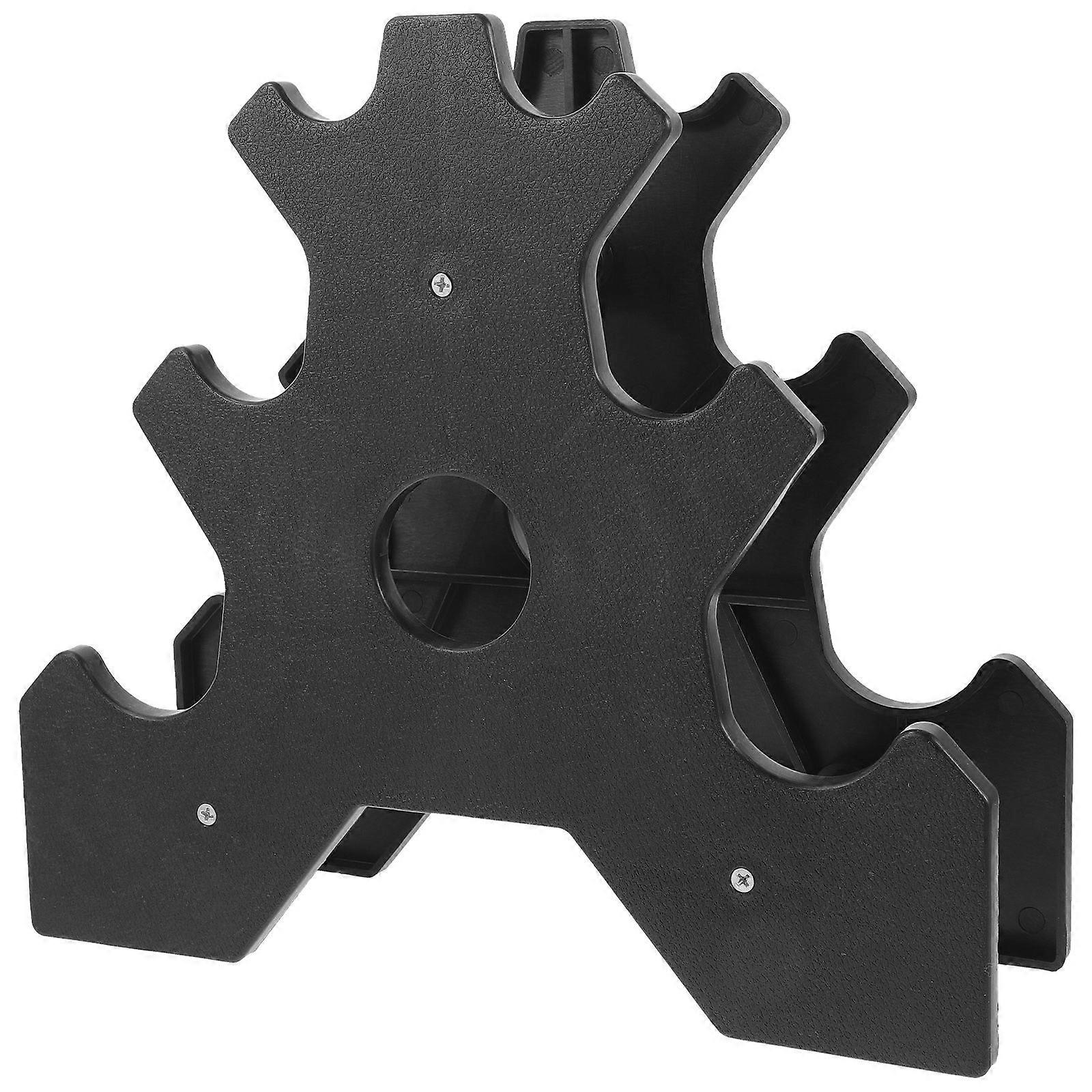 Heavy Duty Dumbbell Placement Rack Stable Dumbbell Brackets Multi-layer Dumbbell Stand