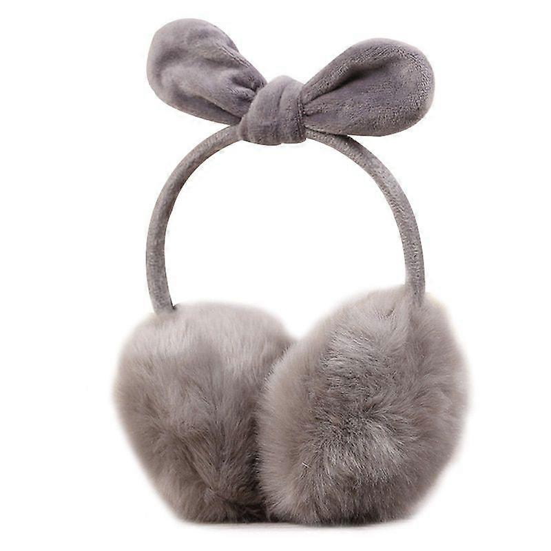 Rabbit ear fur winter earmuffs 20cm