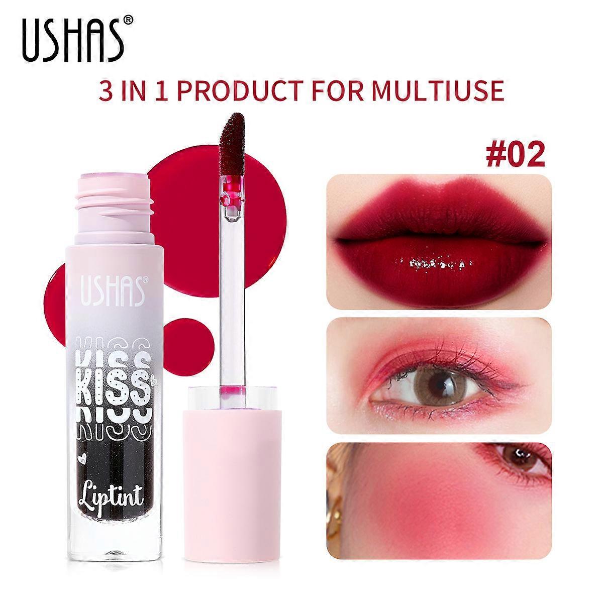 Lip gloss lip glaze sequins long-lasting moisturizing non-stick cup liquid