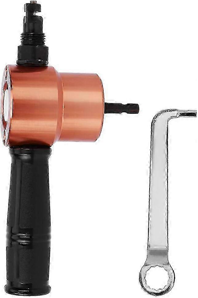 Double Head Metal Nibbler Cutter for LO-Ron Drill, Heavy Duty Sheet Metal Cutting Tool 2025