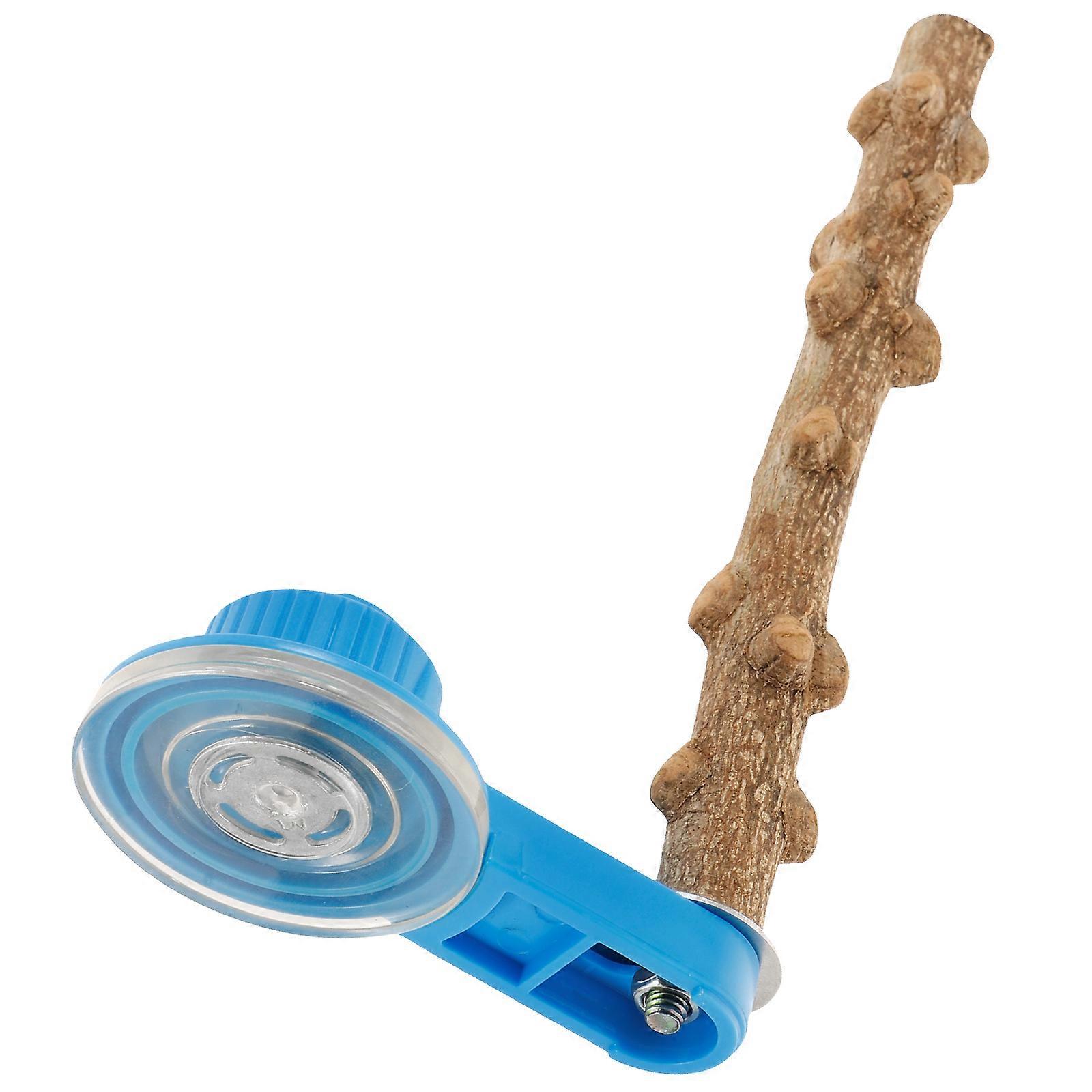 Wooden Parrot Accessories Bird Stand for Bird Standing 3Pcs Set