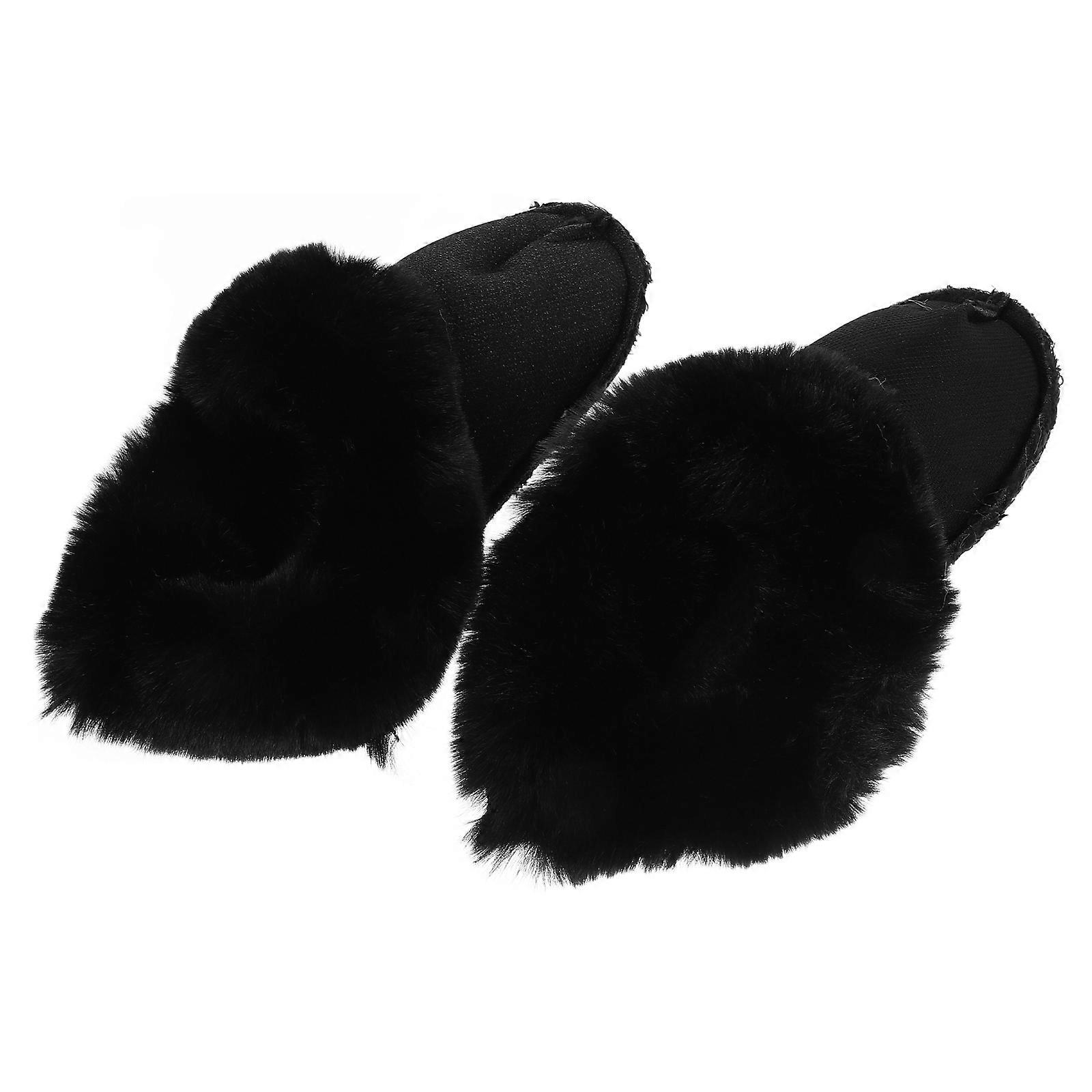 Detachable Hole Shoe Inserts for Winter Plush Shoe Liners 3Pairs