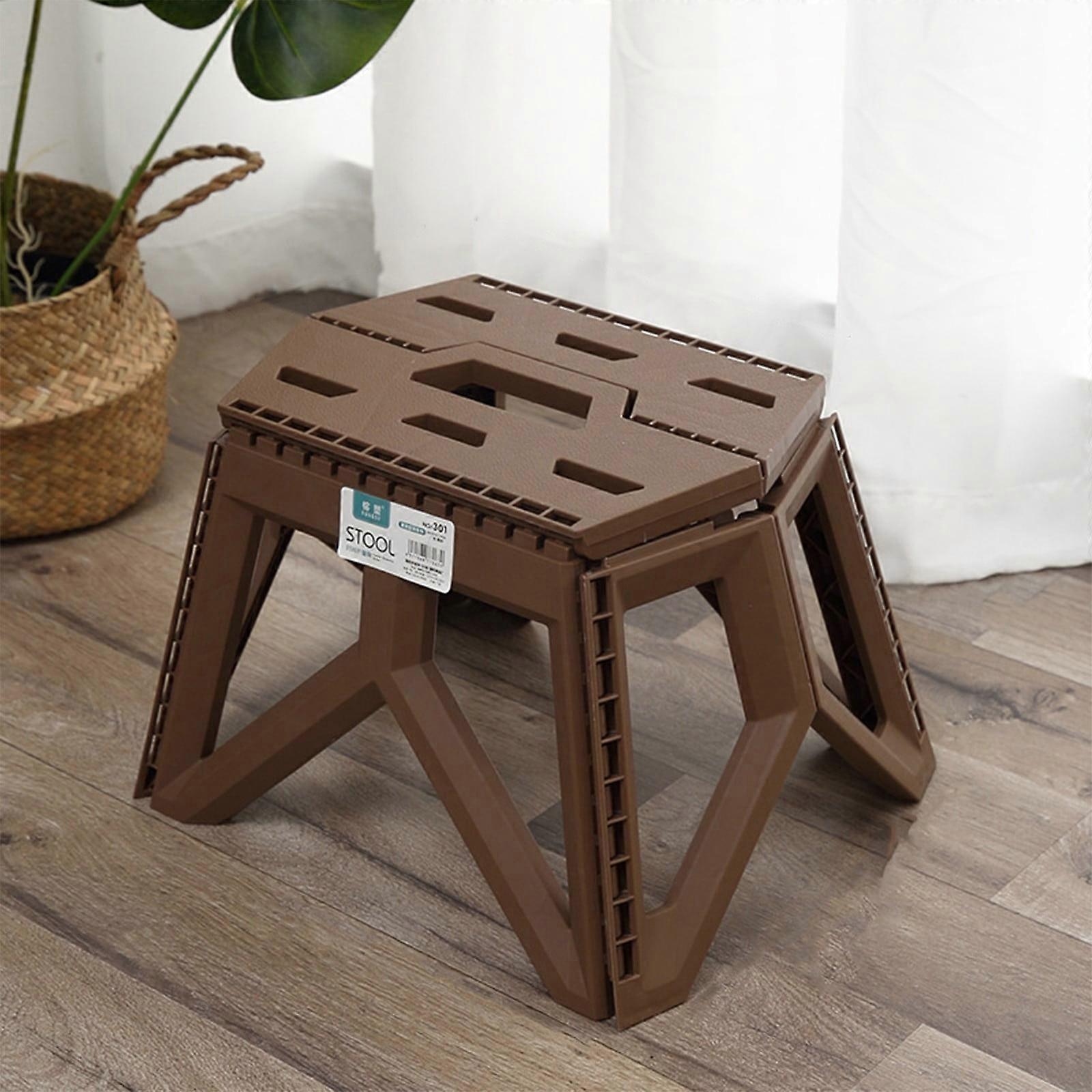 Christmas Clearance Tpzfurit Portable Splicable Folding Stool - Compact ABS Lightweight for Travel, Outdoors, Fishing - Multi-use as Stool, Step,