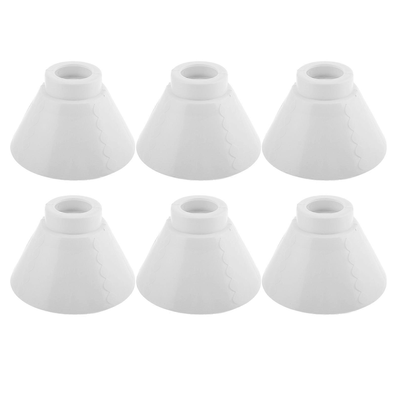 Pendant Light Plastic Lamp Shade Replacement 12Pairs for Home