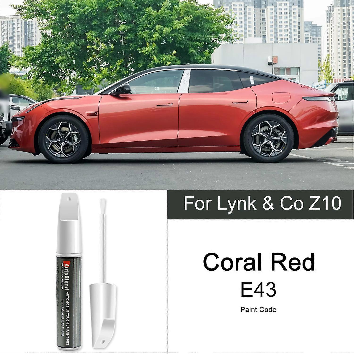 Compatible Paint Repair Pen for Lynk & Co Z10 Precise Color Matching Scratch Removal and Clear Coat Pen To Restore Paint Gloss and Texture