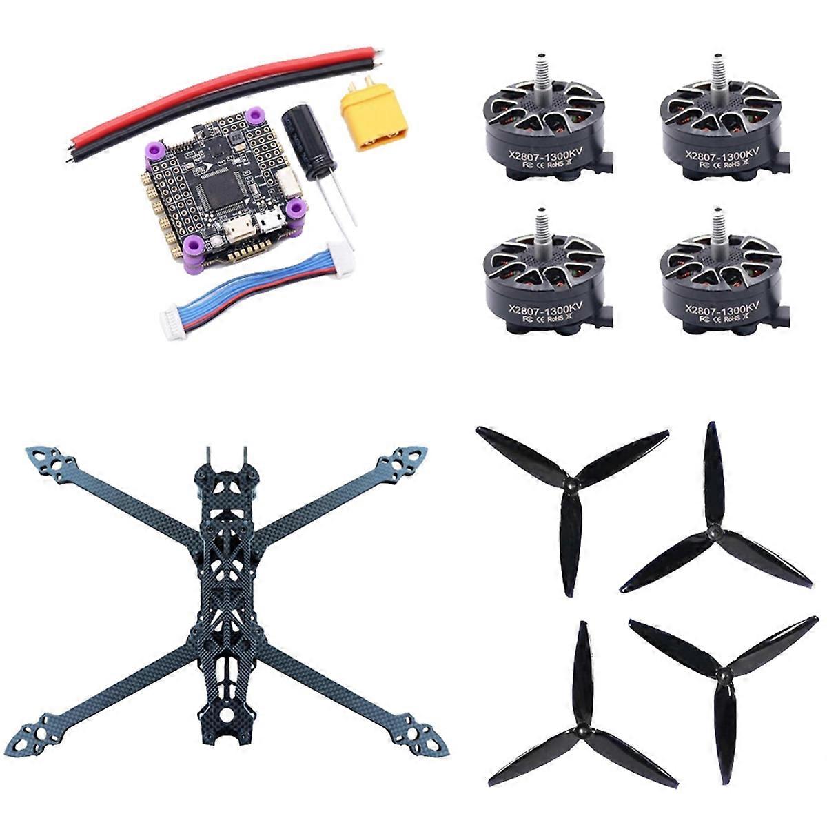 MARK4 7-Inch HD FPV Racing Drone F4V3S Flight Control 45A 4IN1 ESC Carbon Fiber Frame Quadcopter for