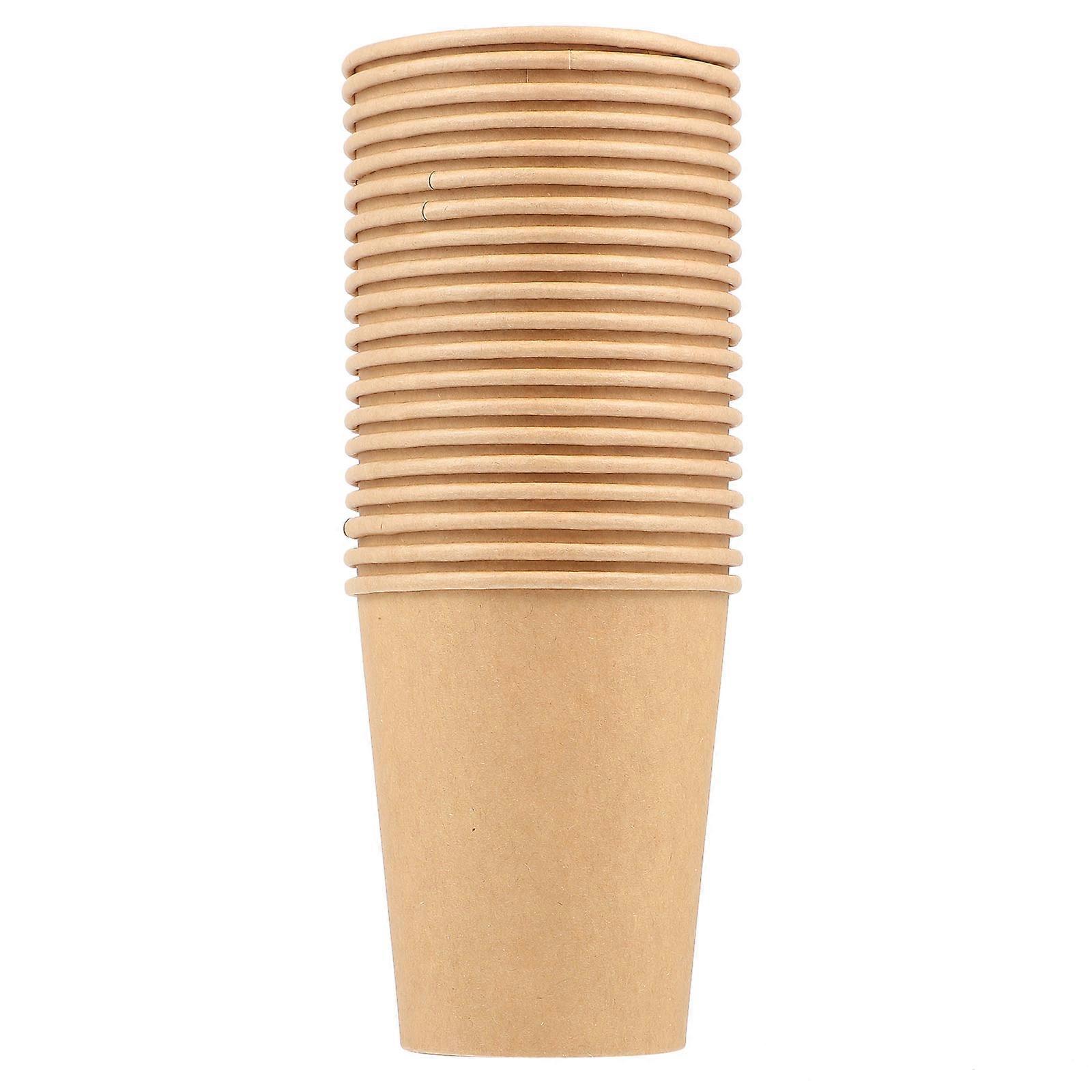 Paper Cups For Coffee Banquet Food Storage Greaseproof Recyclable 9X8X8CM 20Pack