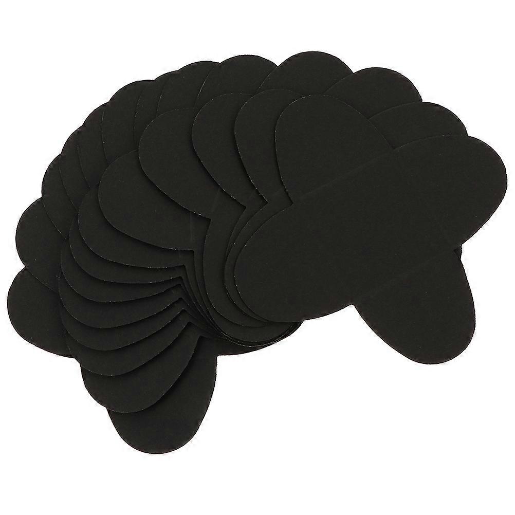 Chocolate Paper Truffle Tray for Storage with 600Pcs Black Compartment Trays