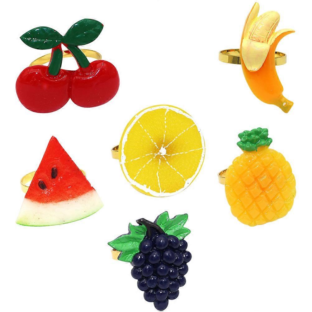 12 Pcs Napkin Buckle Holder For Dinner Party Dining Accessories Rust Resistant Fun Style