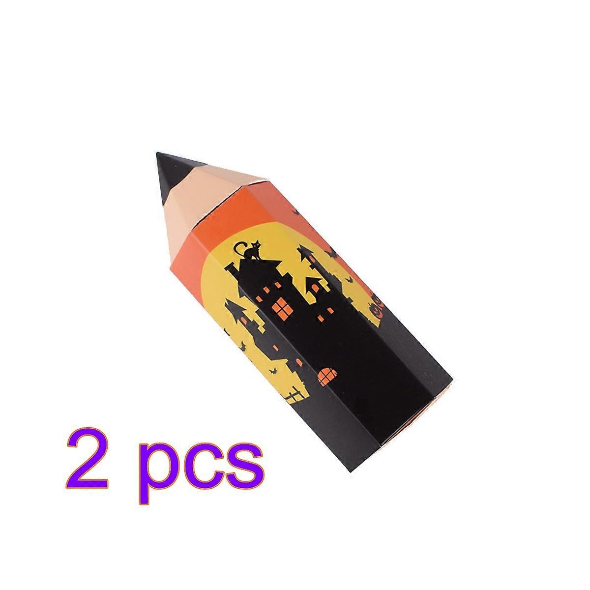 Candy Container Cartoon Pencil Gift Boxes for Party 20Pcs Orange