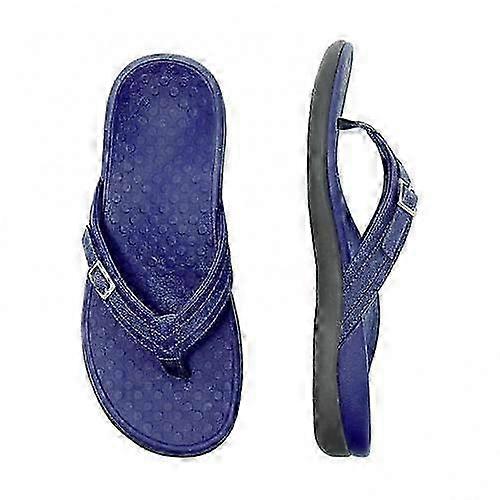 Summer Arch Support Buckle Flip Flops