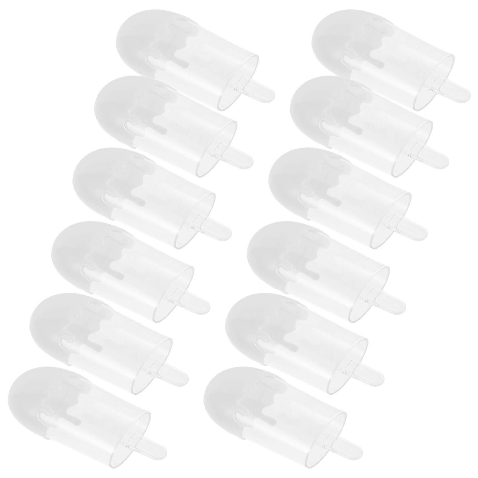 Small Candy Favor Boxes Clear Plastic for Storage Use 24 Pieces