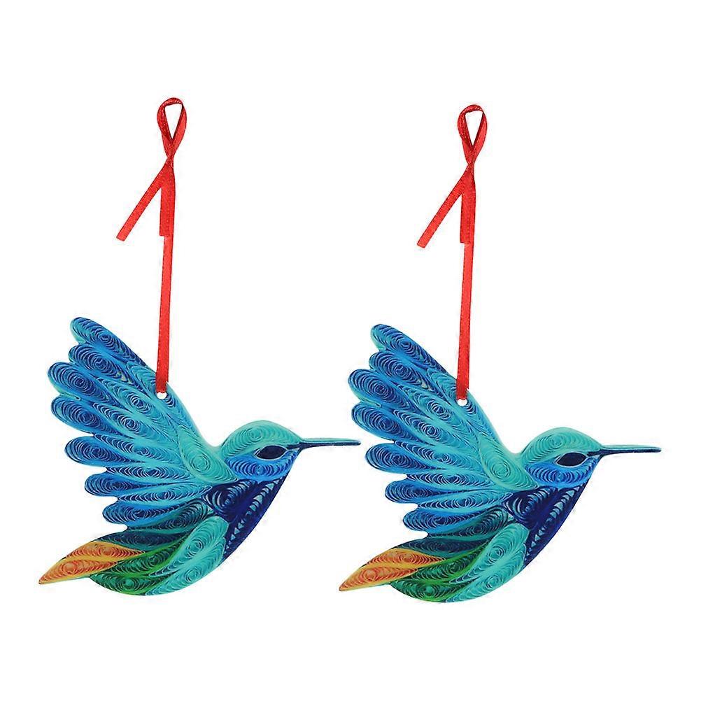Tabletop Ornament Bird Adornment for Decoration 4Pcs Set