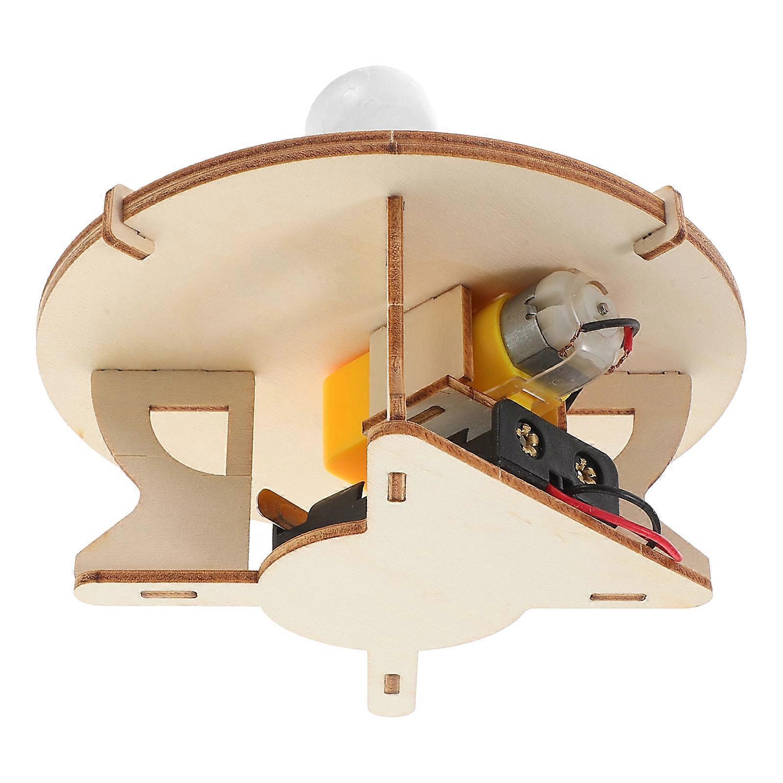 Wooden Puzzle Model Kits Solar System Toy for Science Learning 3Pcs