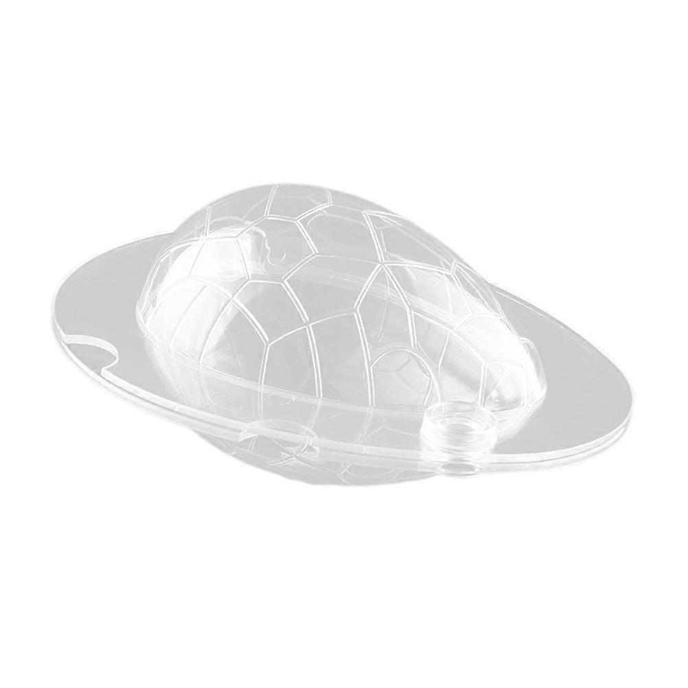 Transparent Plastic Dinosaur Egg Shaped Mold for Chocolate 2Pcs