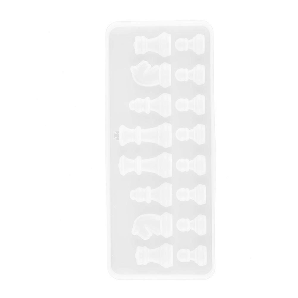 DIY Epoxy Mold for Crafts Making Chess Silicone Mold 2Pcs