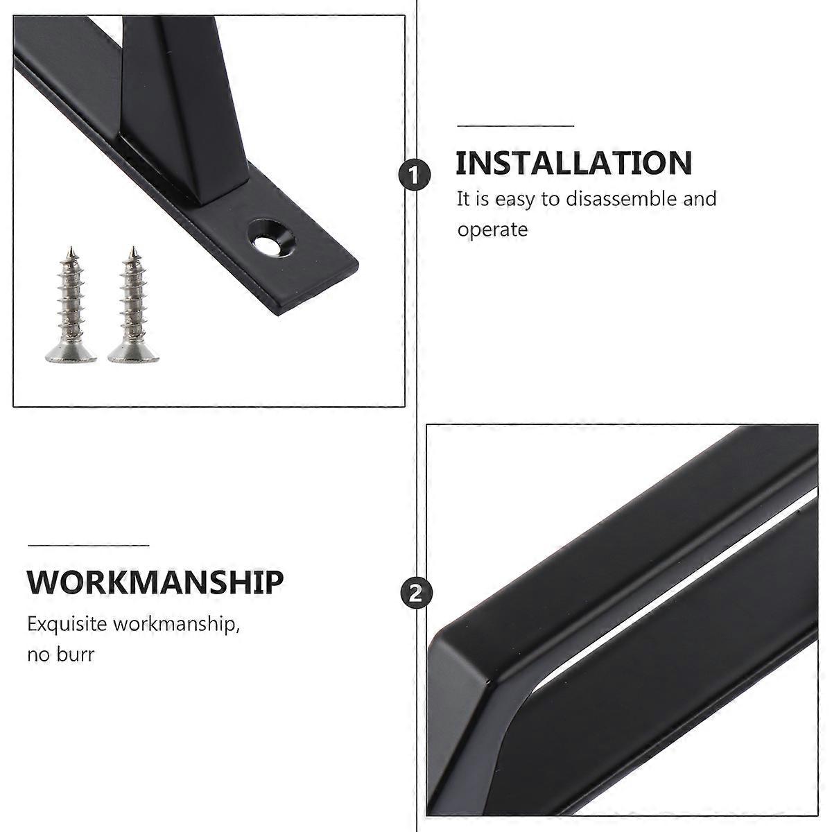 Pull Handle For Door Aluminum Alloy Push-Pull Modern Design Outdoor Use 1Set