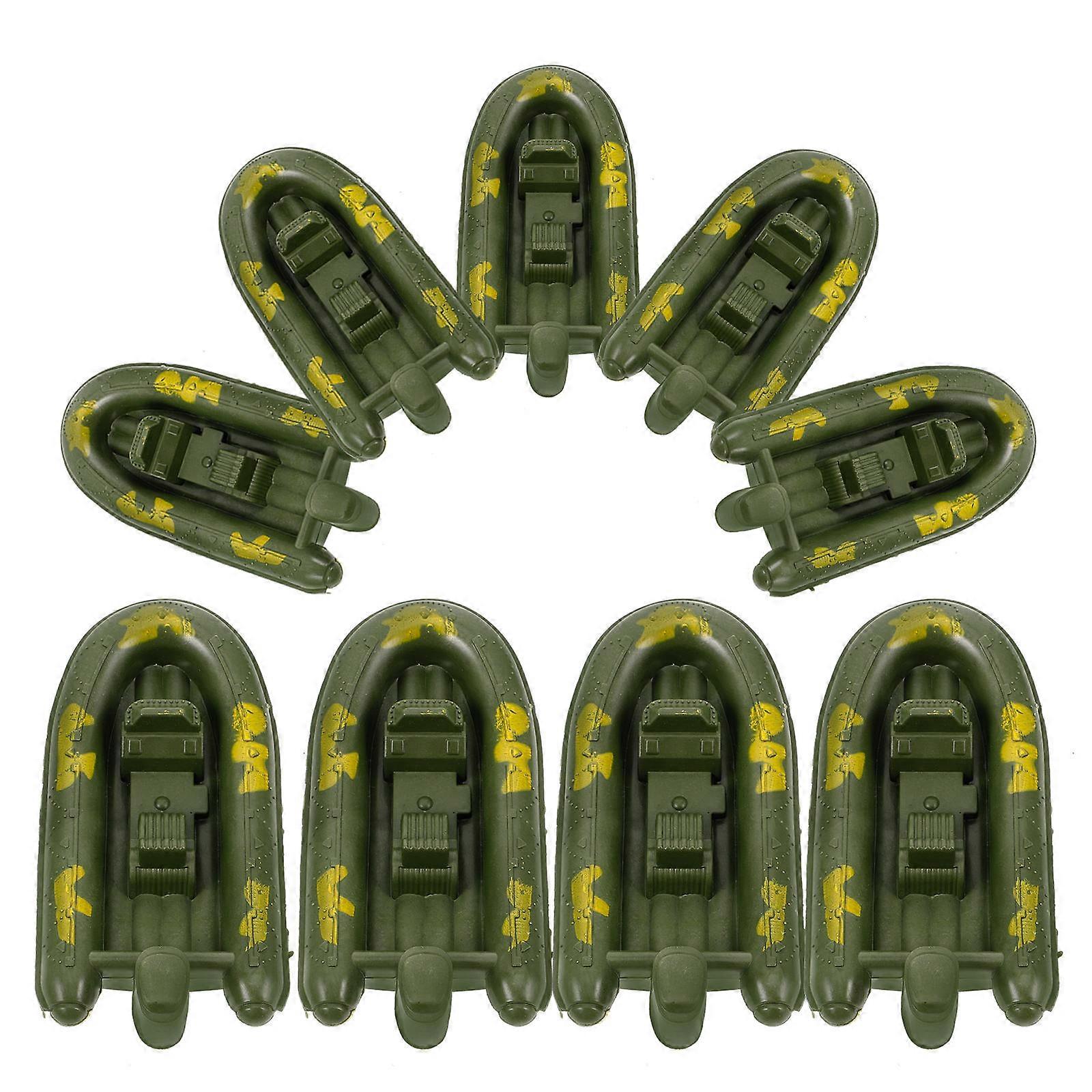 Łodzie, małe modele łodzi do dekoracji z 20 zabawkami