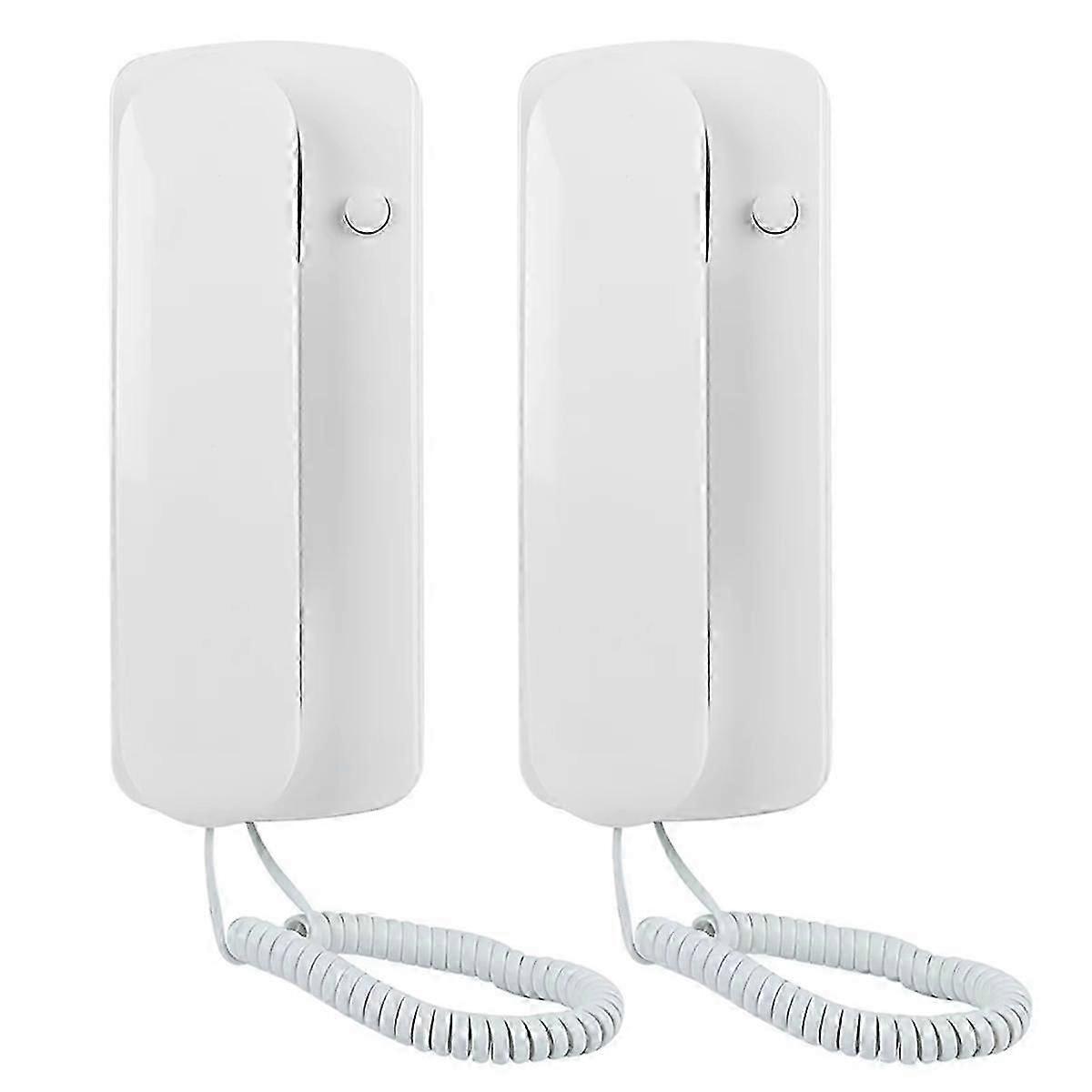 Audio Walkie Talkie Non-Visual Walkie Talkie Wired Two Way Intercom Doorphone Audio Villa Home Office Nonvisual