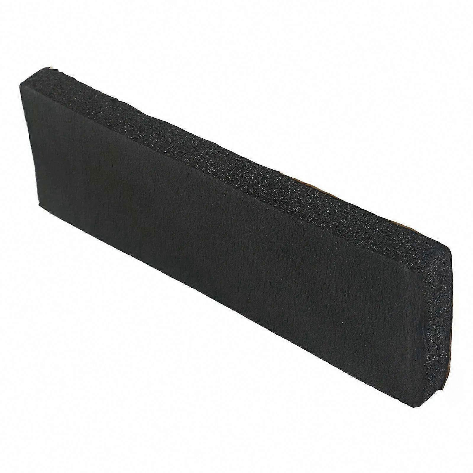 4Pcs 30X10X3cm Black Rubber Foam Garage Wall Protector Strips for Parking Spaces and Warehouses