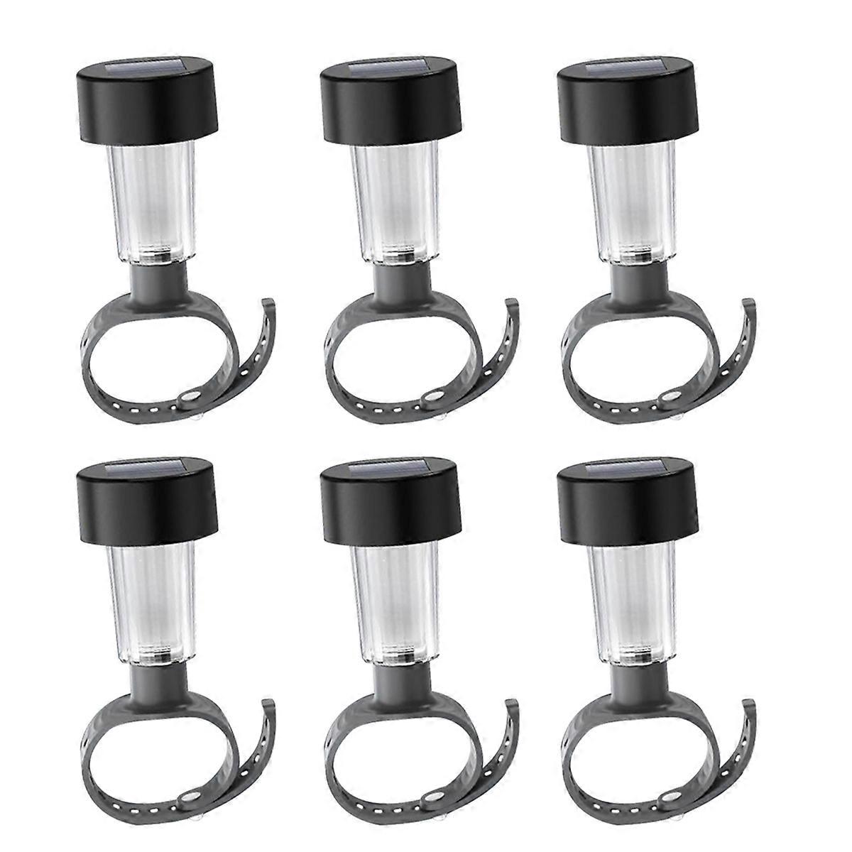 6PCS Solar Pool Light Waterproof LED For Swimming pool