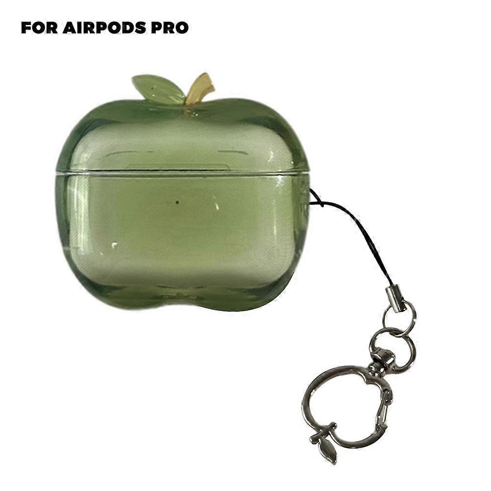 Transparent TPU Soft Rubber Protective Case Cover for AirPods Pro 1 2 Generation with Anti-Dust Design and Realistic Apple Shape in Multiple Colors