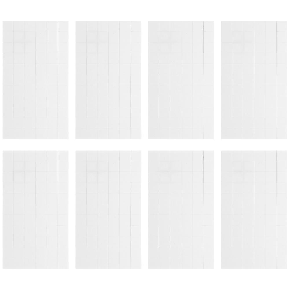 Sticky Foam Squares 40 Sheets Designed For Art Assembly Double Sided Adhesive 12x12x3mm Versatile Crafting Material