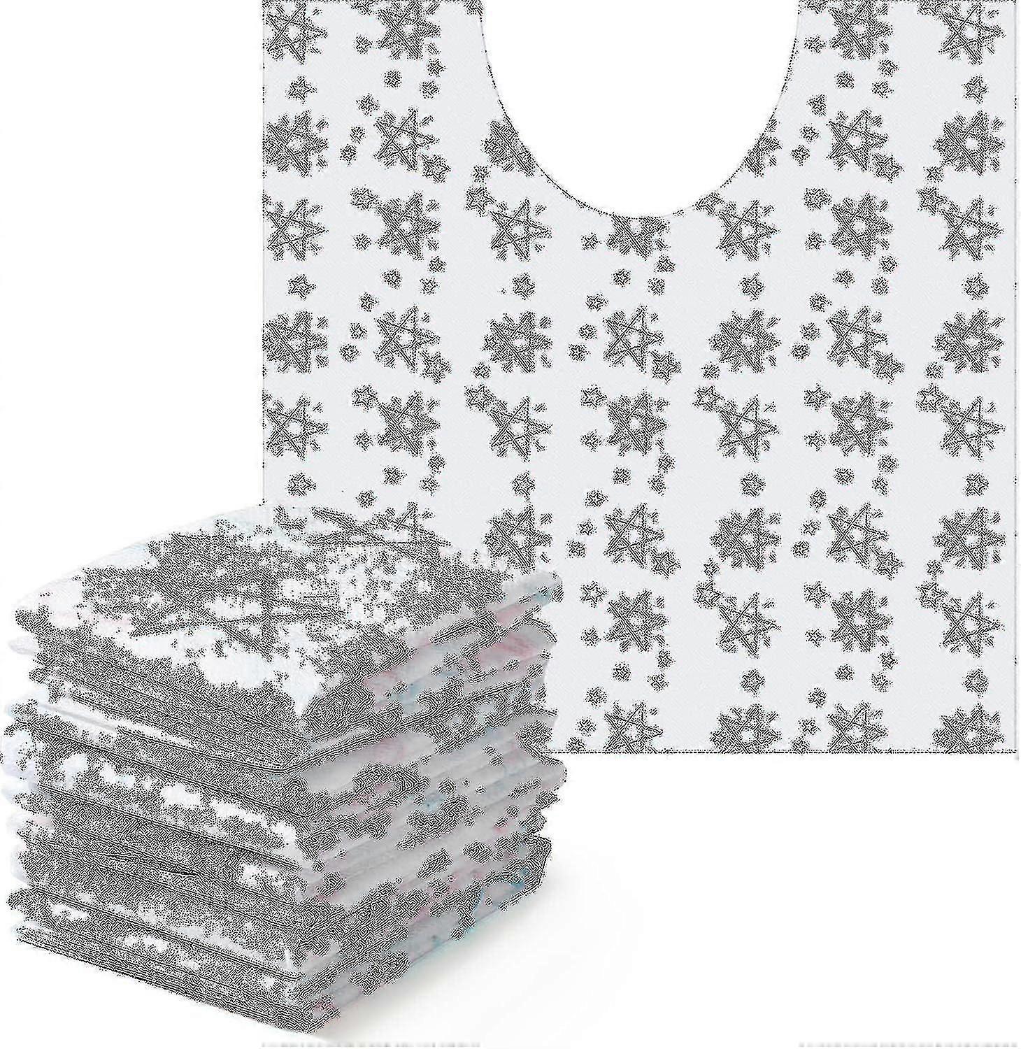 50 יח 'מחצלת חד פעמית טואלט מחצלות אסלה מפיגות ריחות מחצלת אמבטיה בצורת U עמיד למים לגמילה מחיתולים לילדים בריחת שתן פברואר2