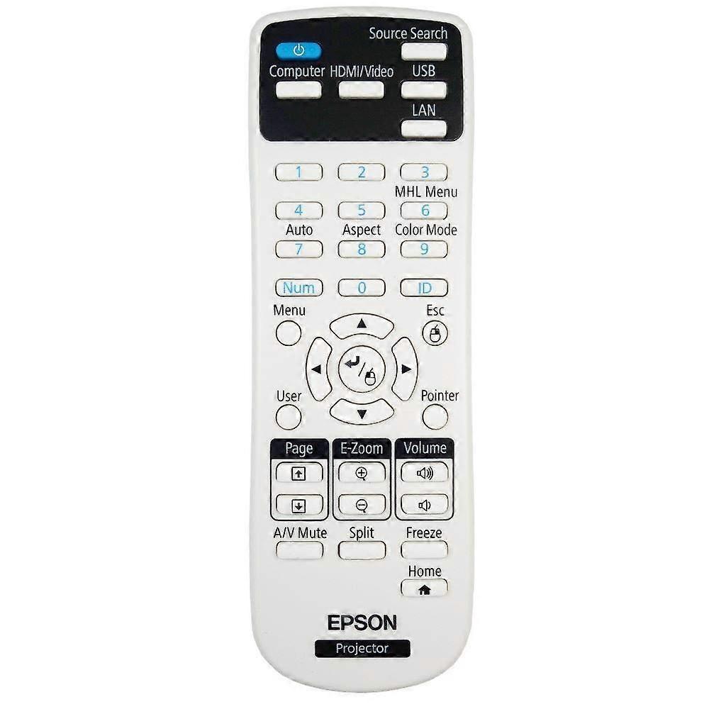 Projector Remote Control Replacement for Epson H849B Infrared Remote Model H849B Spare Part OEMStyle