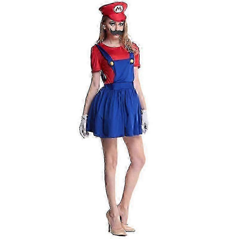 スーパーマリオルイージコスプレ衣装高品質の大人の子供