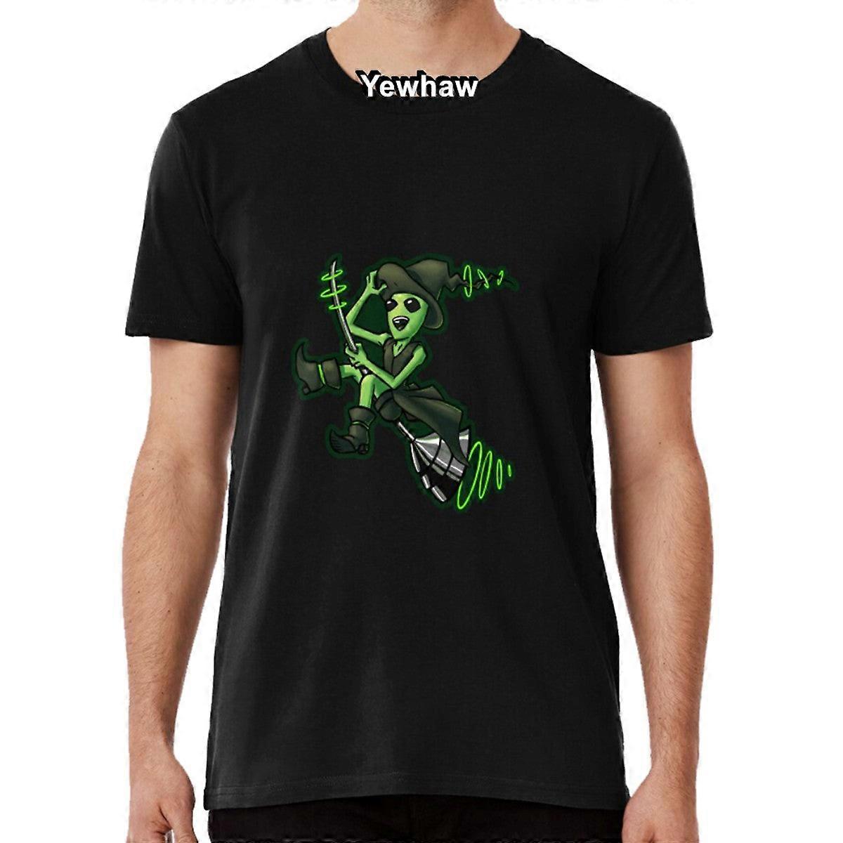 Techno Witch Alien T-skjorte Sci Fi Alien Heks