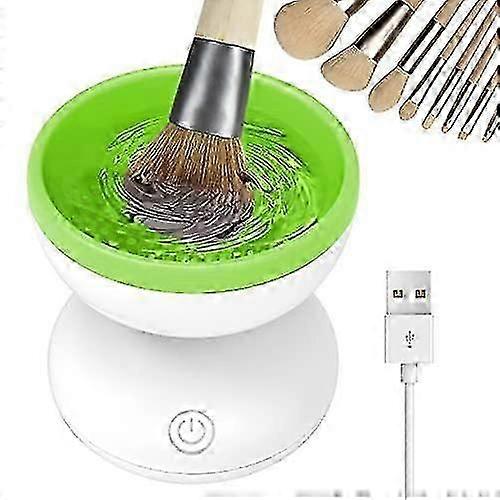 منظف فرشاة مكياج كهربائية غسيل سريع تجفيف فرش مكياج أداة تنظيف خلاط الجمال
